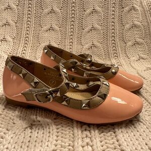 Adorababy Pink Size 7 Girls Dress Shoes